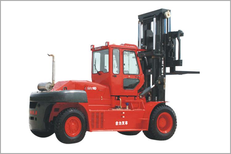 H2000系列國產(chǎn)化配置14-16噸內(nèi)燃平衡重叉車一般采用柴油、汽油、液化石油氣燃料